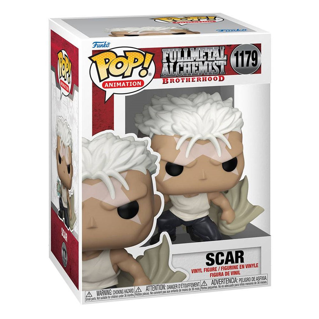 Funko pop fullmetal alchemist brotherhood scar