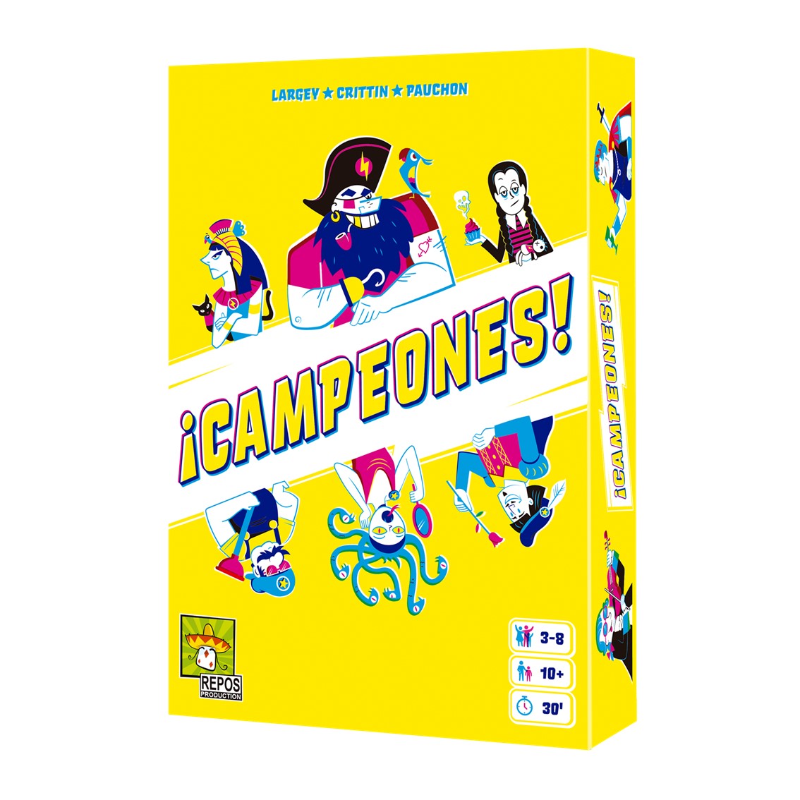 Juego mesa campeones! edad recomendada 10