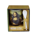 Taza cermica con cuchara enesco mona