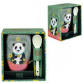 Taza cermica con cuchara enesco panda