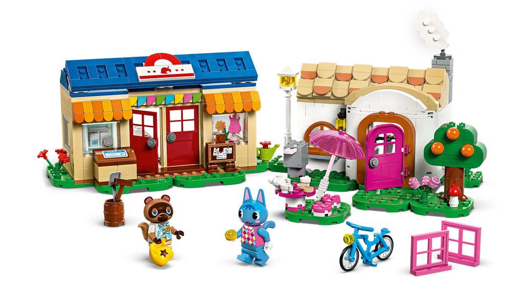 Lego animal crossing mininook y la
