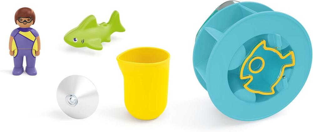 Playmobil junior aqua: rueda agua con
