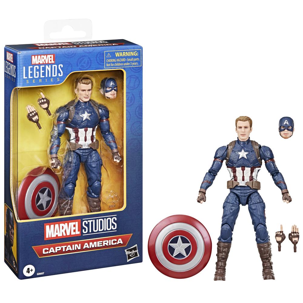 Figura hasbro marvel legends series capitn
