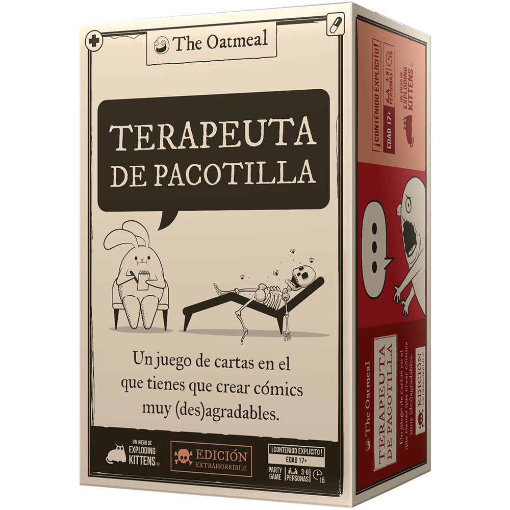 Juego mesa terapeuta pacotilla