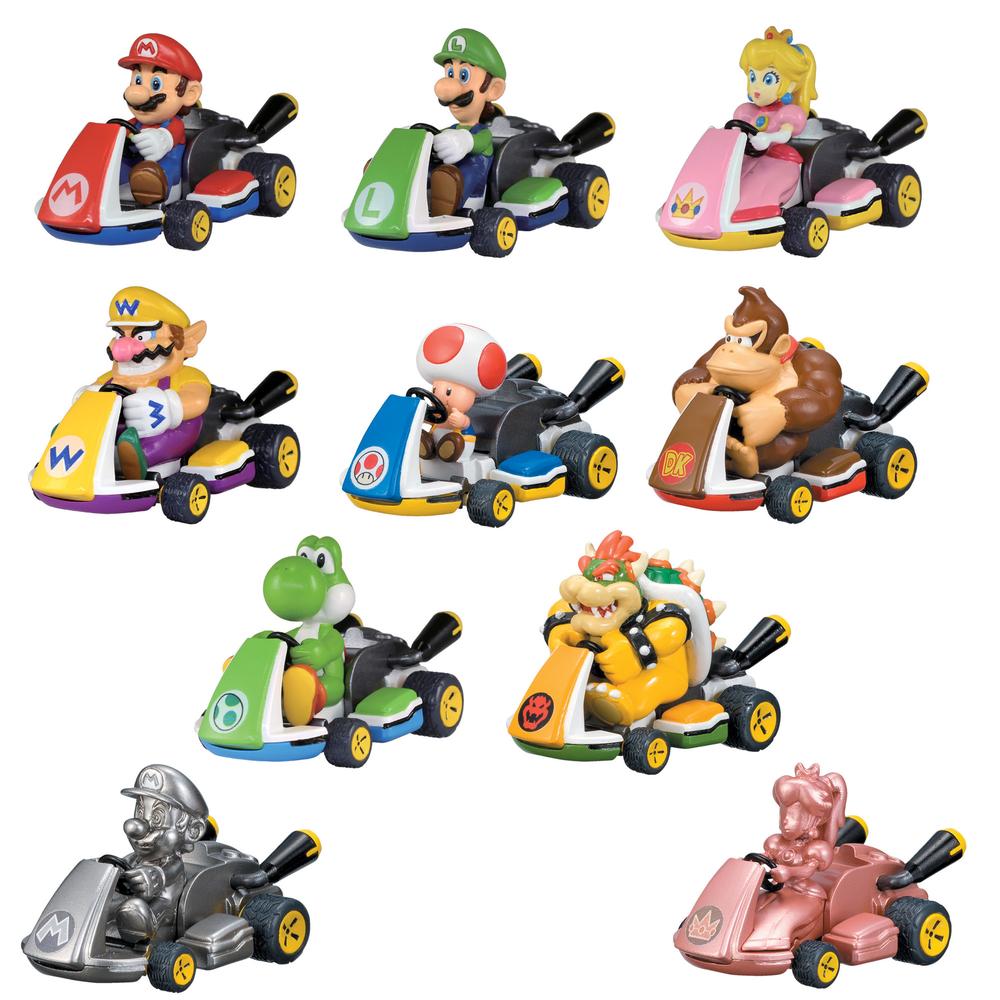 Vehculo mario kart retrofriccion 1 unidad