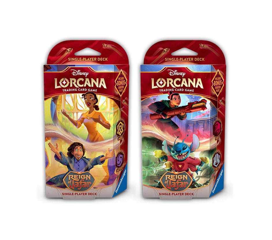 Lorcana tcg -  mazos inicio disney