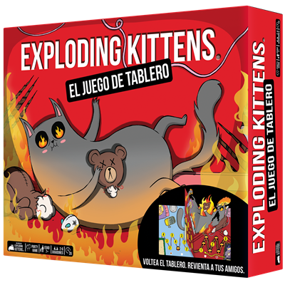 Juego mesa exploding kittens: el juego