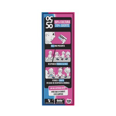 Juego mesa 50 50