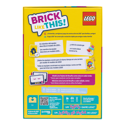 Juego mesa brick like this