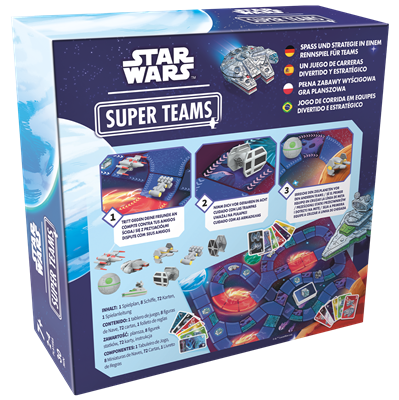 Juego mesa star wars super teams