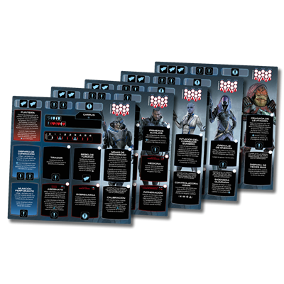 Juego mesa mass effect: el juego