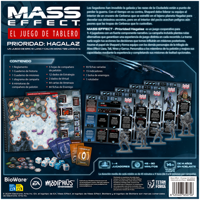 Juego mesa mass effect: el juego