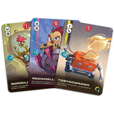 Juego mesa rumblebots