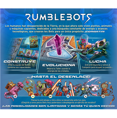 Juego mesa rumblebots