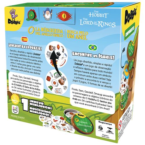 Juego mesa dobble the lord of