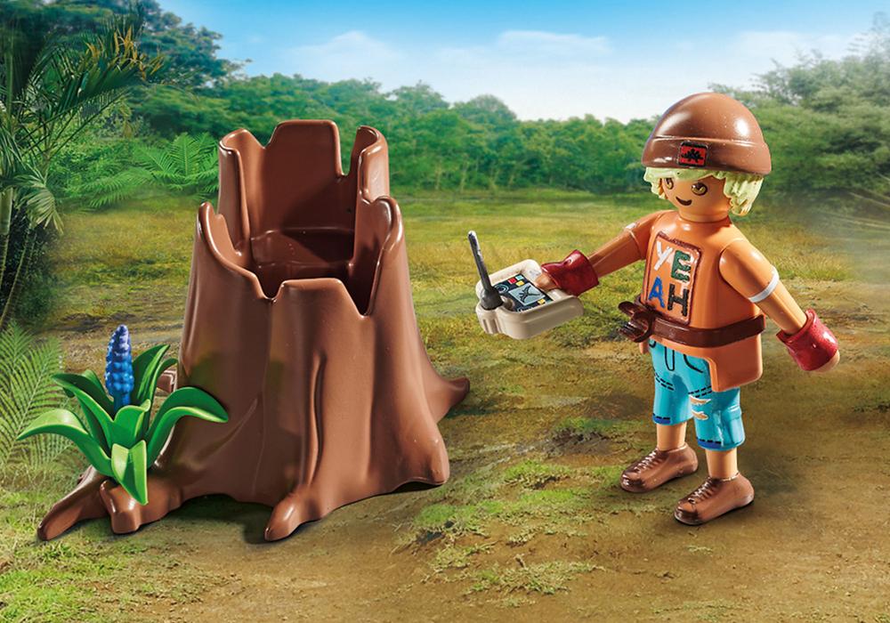 Playmobil observatorio con dimorphodon