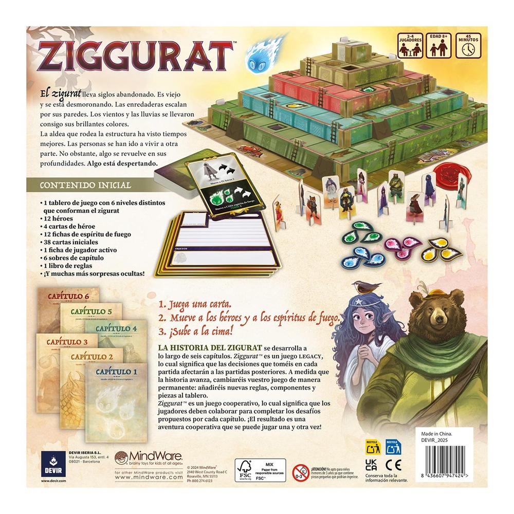 Juego mesa ziggurat