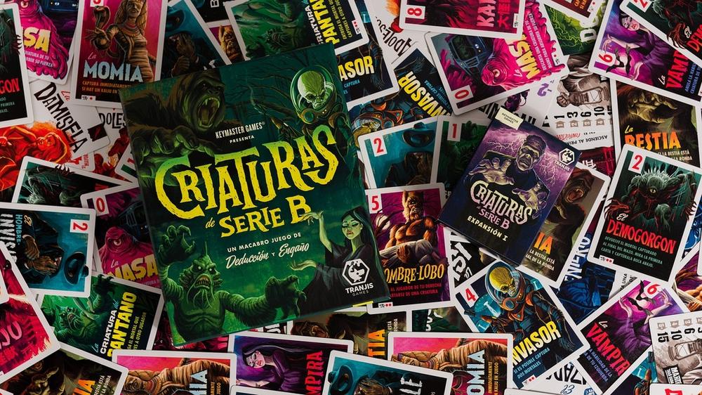 Juego mesa criaturas serie b -