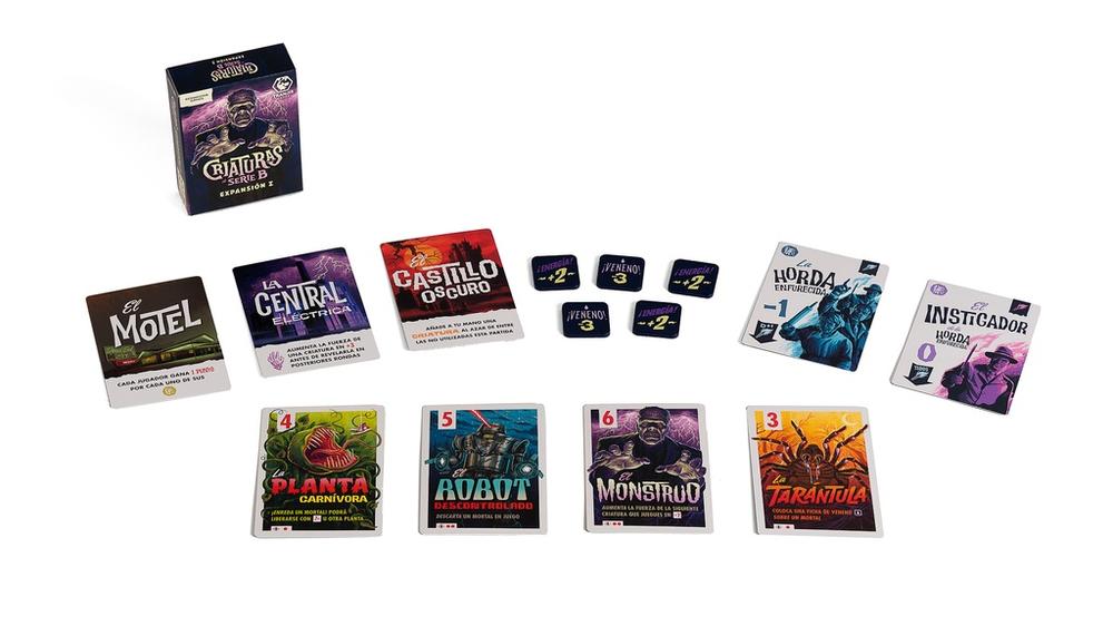 Juego mesa criaturas serie b -