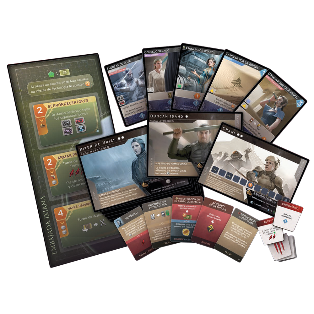 Juego mesa dune imperium: linajes