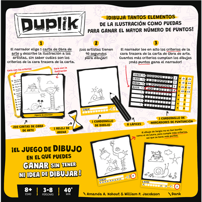 Juego mesa duplik