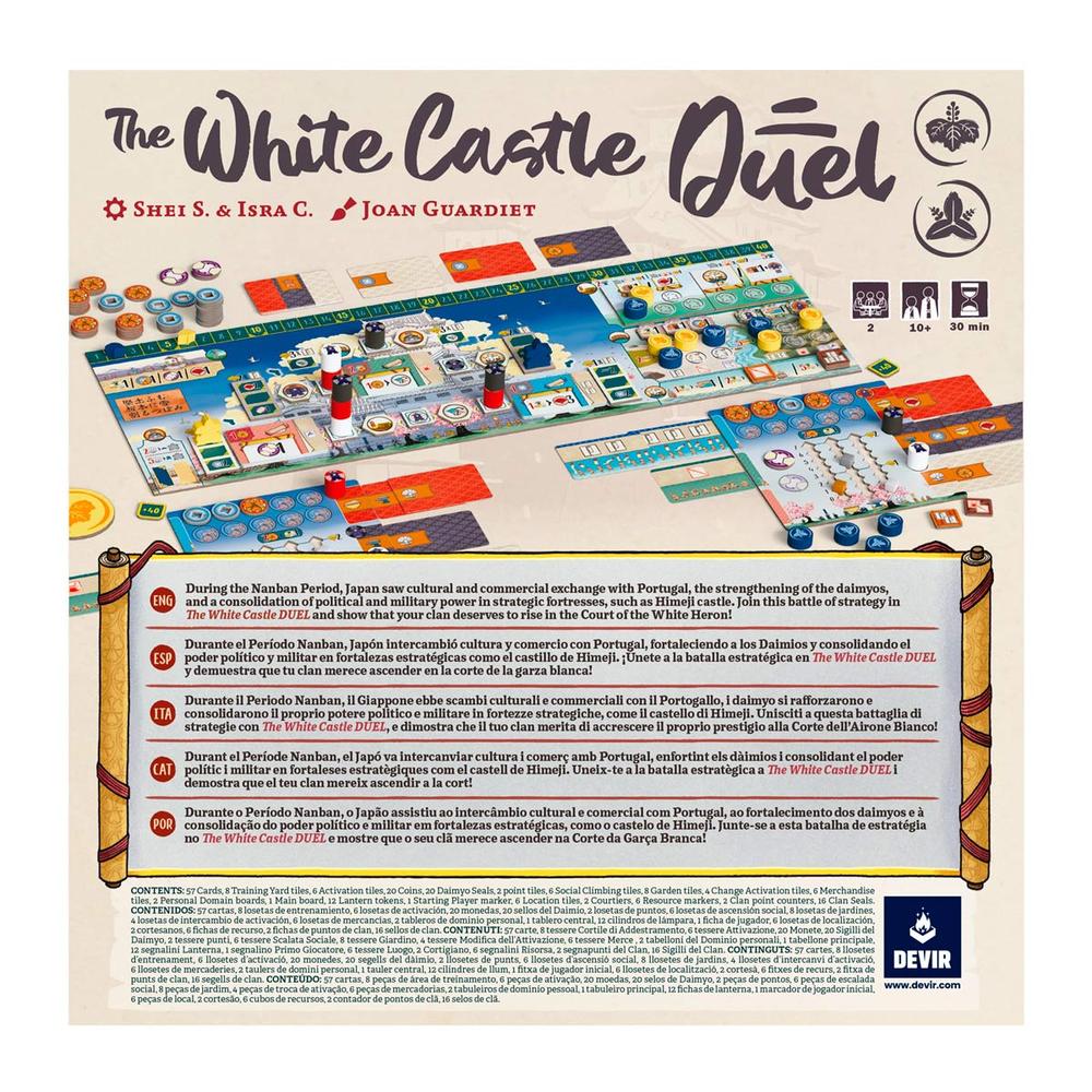 Juego mesa white castle: duel