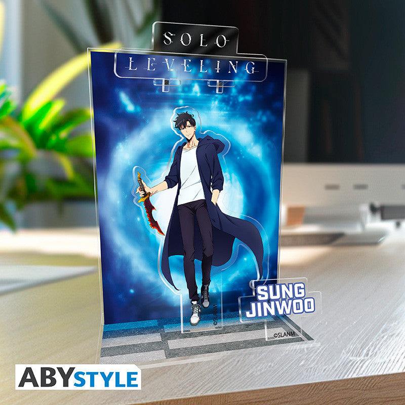 Figura acrlica solo leveling diorama jinwoo