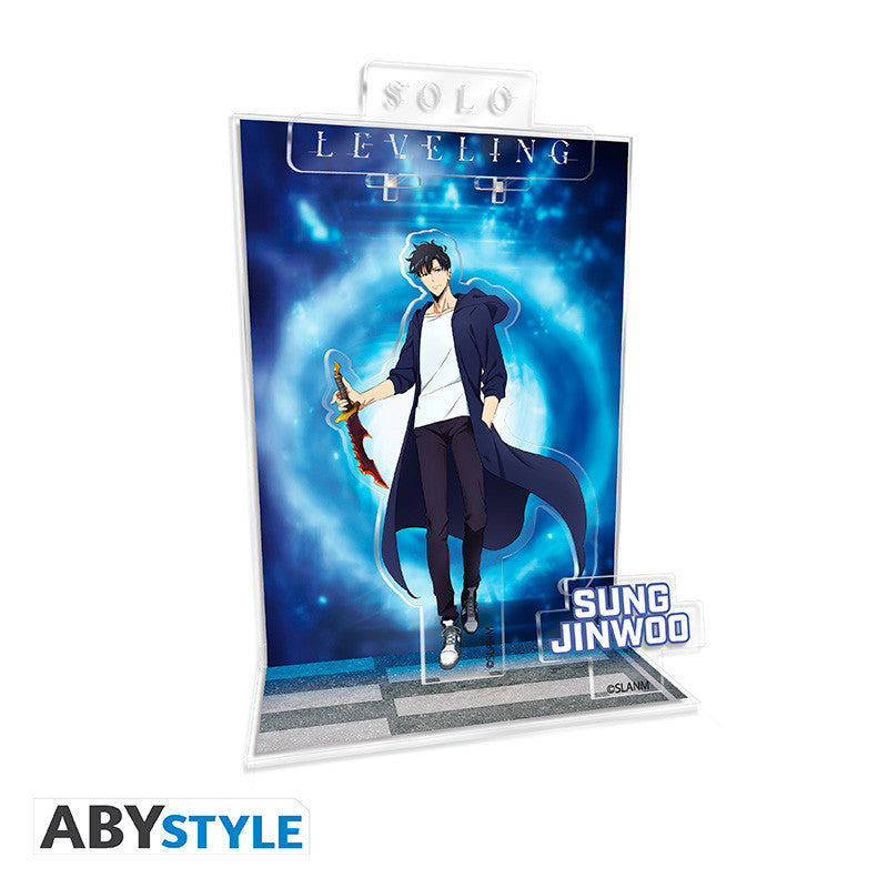 Figura acrlica solo leveling diorama jinwoo