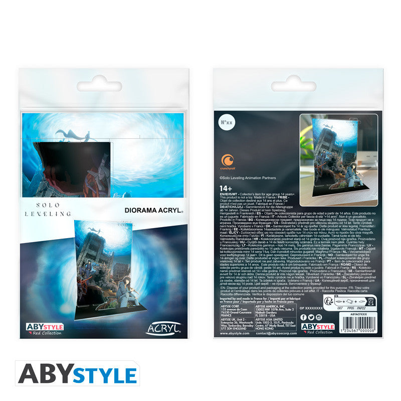 Figura acrlica solo leveling diorama temporada