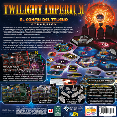 Juego mesa el confn del trueno