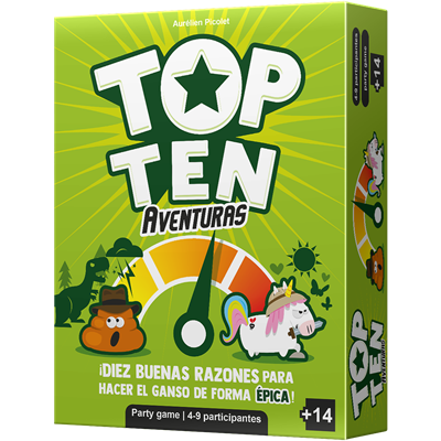 Juego mesa top ten aventuras