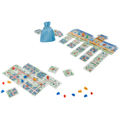 Juego mesa railroad tiles