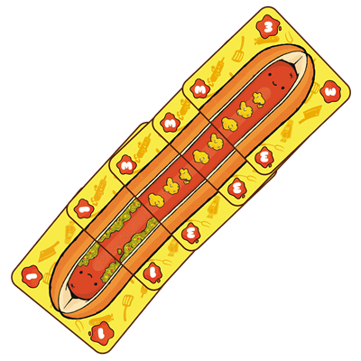 Juego mesa hoddog