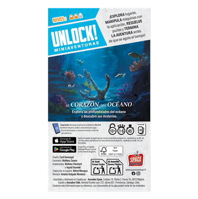 Juego mesa unlock mini el corazn