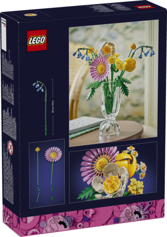 Lego botanicals ramillete rayos sol