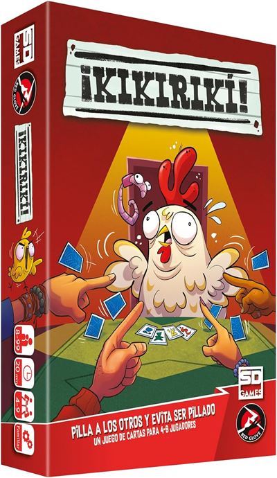 KIKIRIKÍ | Juego de Mesa de Señales Secretas y Deducción | SD Games