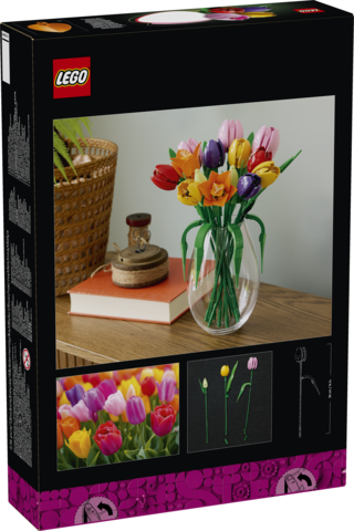 Lego botanicals ramo tulipanes
