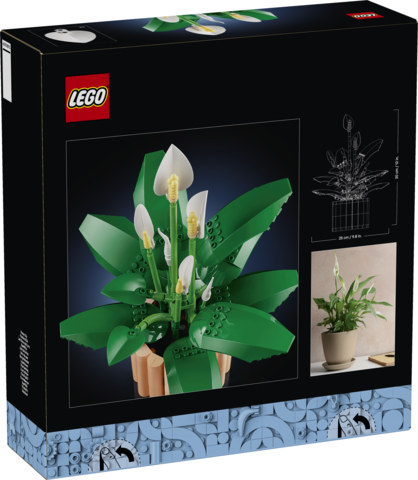 Lego botanicals lirio la paz