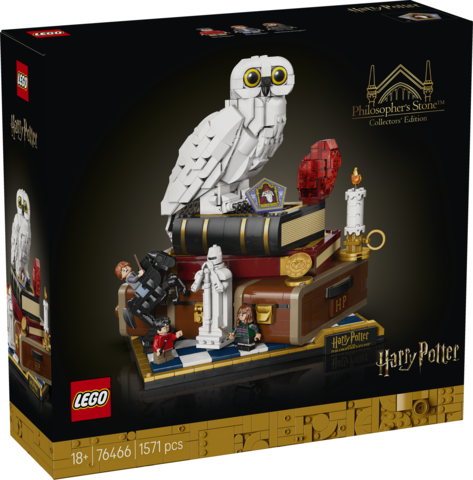 LEGO Harry Potter | Piedra Filosofal Edición Coleccionista (76466) | 1571 Piezas | +18 Años