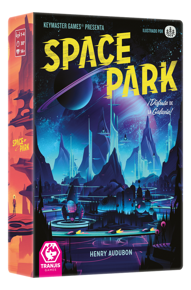 Space Park | Juego de Mesa Estrategia Espacial | 1-4 Jugadores | +8 Años | Devir