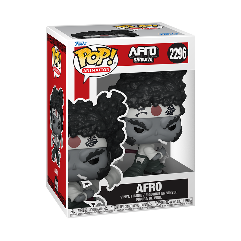 Funko pop animation afro samurai afro