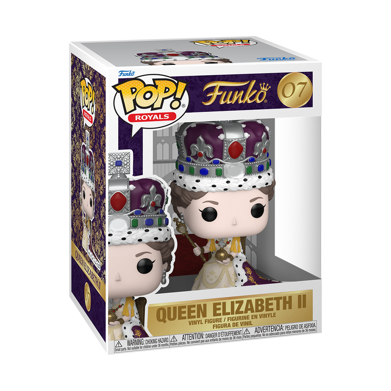 Funko pop premium reina isabel ii