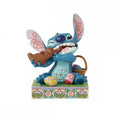 Figura Enesco Disney Stitch Comiendo Conejo de Chocolate | Disney Showcase | Figura Decorativa Pascua
