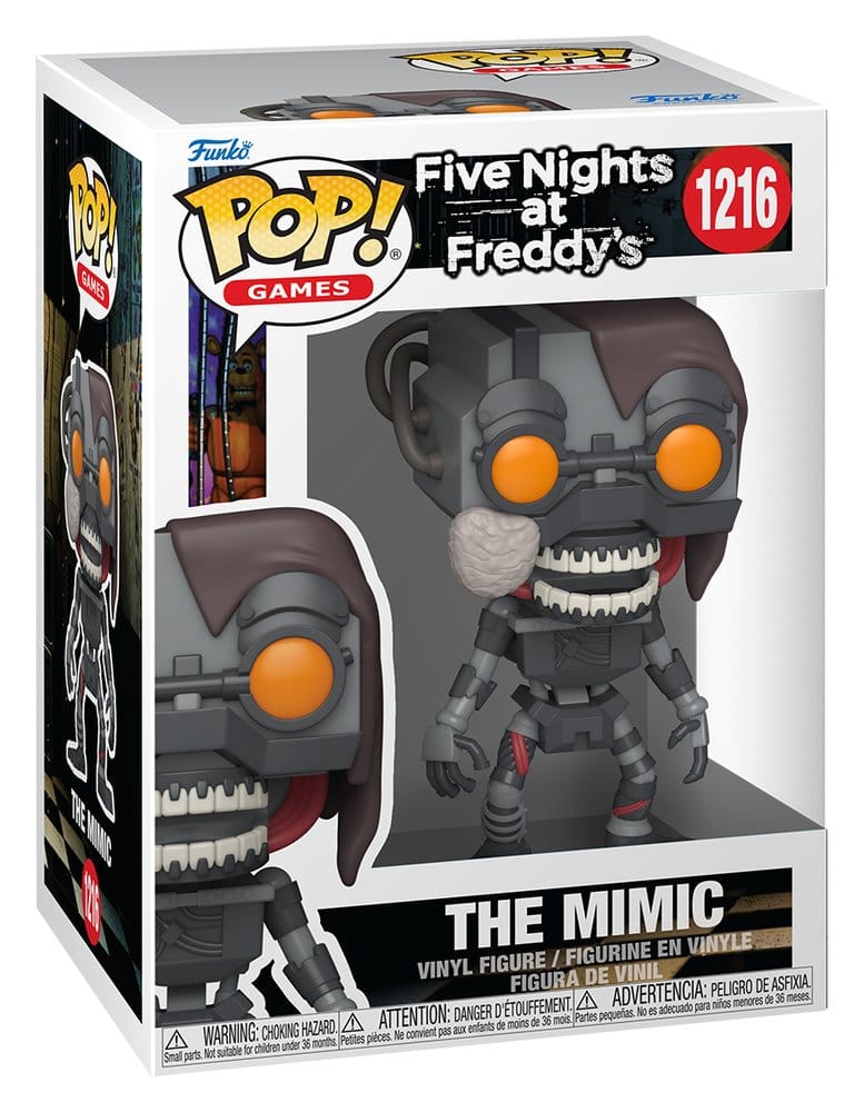 Funko Pop! Burntrap | Five Nights at Freddy's | Figura Vinilo Terror Coleccionista