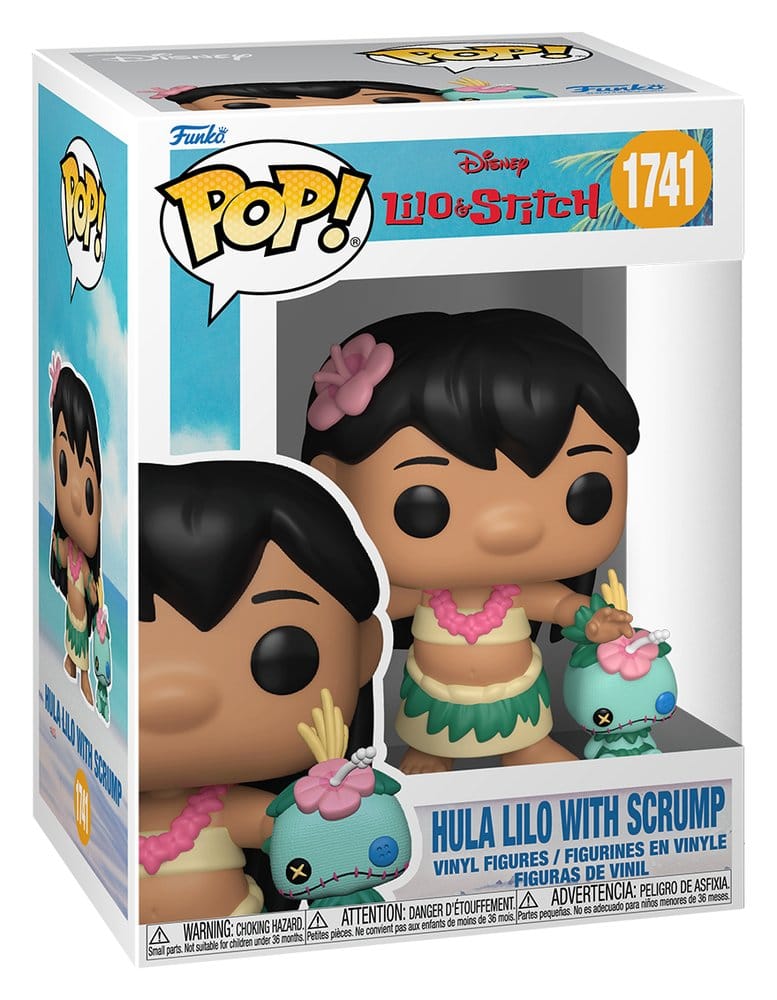 Funko Pop! & Buddy Hula Lilo with Scrump #1741 | Lilo & Stitch | Disney