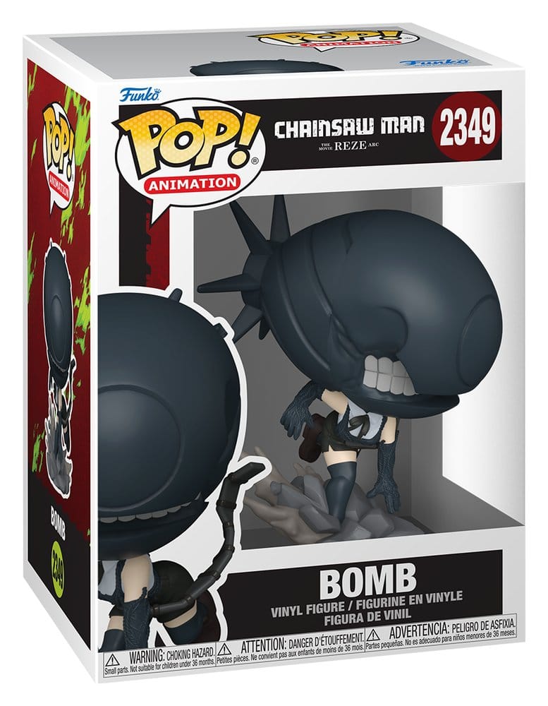 Funko Pop! Bomb | Chainsaw Man | Figura Vinilo Coleccionista