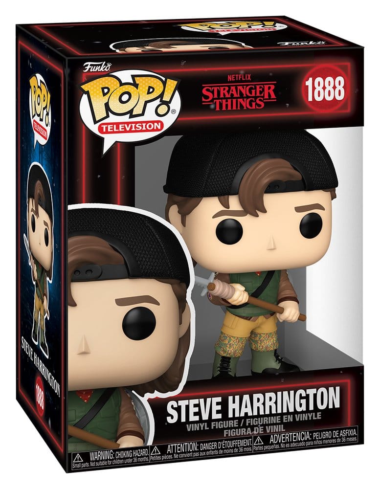 Funko Pop! Steve Harrington #1888 | Stranger Things | Netflix | Figura Vinilo