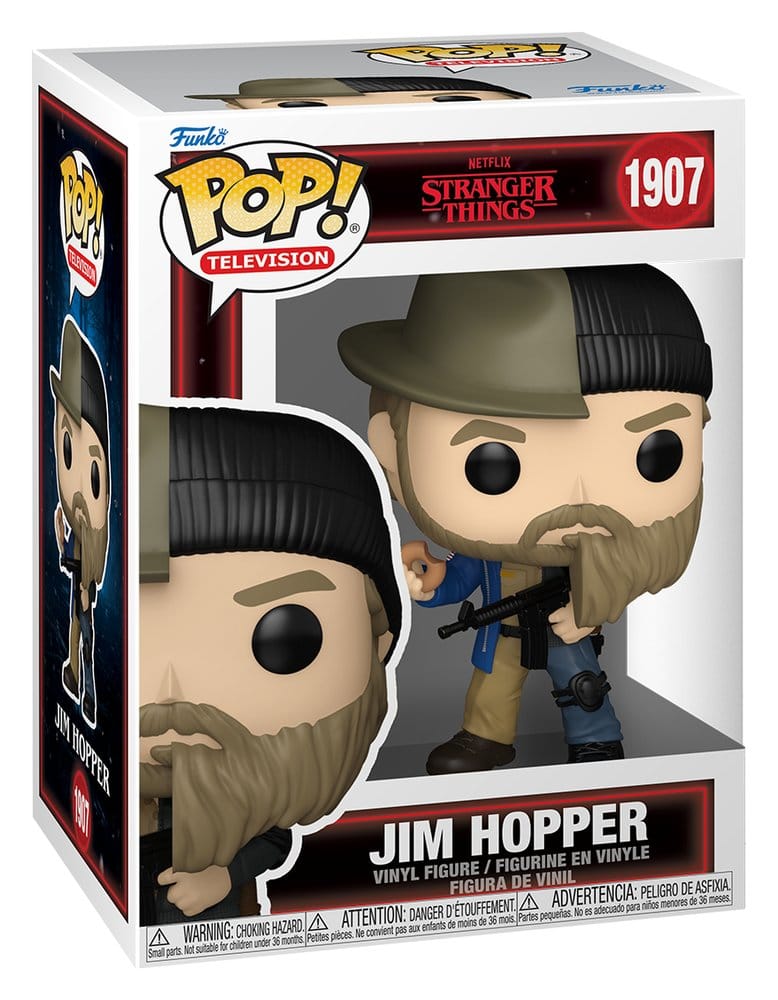 Funko Pop! Jim Hopper #1907 | Stranger Things | Netflix | Figura Vinilo