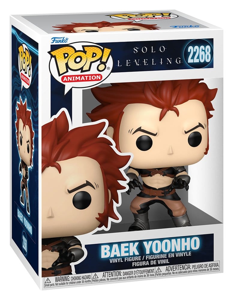 Funko Pop! Baek Yoonho #2268 | Solo Leveling | Figura Vinilo Coleccionista