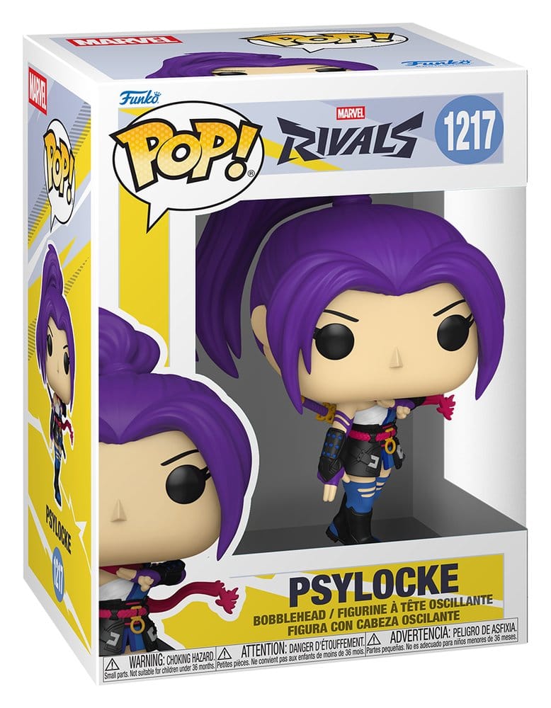 Funko Pop! Psylocke #1217 | Marvel Rivals | Figura Vinilo Coleccionista